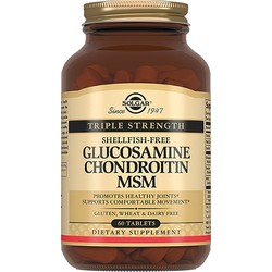 Фото Solgar Glucosamine Chondroitin Msm - Комплекс Глюкозамина и Хондроитина в таблетках, 60 шт