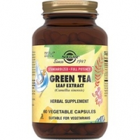 Фото Solgar Green Tea - Экстракт листьев зеленого чая в капсулах, 60 шт