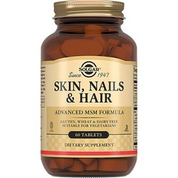 Фото Solgar Skin Nails Hair - Таблетки для кожи, ногтей и волос, 60 шт