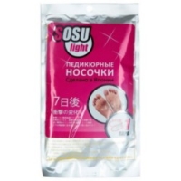 Sosu Light - Носочки для педикюра, 1 пара sosu носочки педикюрные с ароматом розы 1 пара