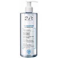 SVR Physiopure Eau Micellaire - Мицеллярная очищающая вода для лица, век и губ, 400 мл очищающая миццелярная вода для чувствительной кожи
