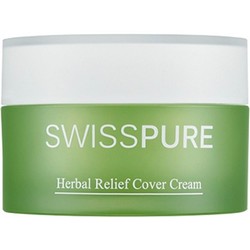 Фото Swisspure Herbal Relief Cover Cream - Крем дневной для чувствительной кожи с растительными экстрактами, 30 мл