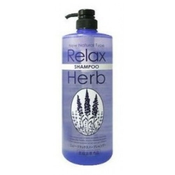 Фото Junlove - Растительный шампунь для волос с расслабляющим эффектом, с маслом лаванды, 1000 мл