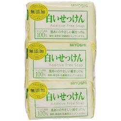 Фото Miyoshi - Туалетное мыло на основе натуральных компонентов, 108 г*3