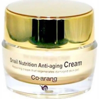 Co Arang Snail Nutrition Anti-Aging Cream - Крем антивозрастной для лица с экстрактом слизи улитки, 50 г