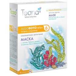 Фото Teana - Альгинатная анти-акне маска-Остров сокровищ, 5 штук по 30 гр