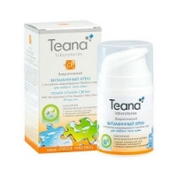 Teana - Энергетический витаминный крем с экстрактом микроводоросли, 50 мл