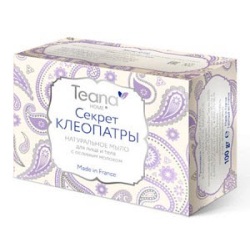 Фото Teana - Натуральное мыло для сухой и чувствительной кожи-Секрет Клеопатры, 100 гр