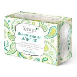 Фото Teana - Натуральное мыло скраб-эксфолиант-Виноградная элегия, 100 гр