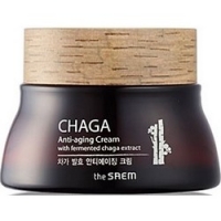 The Saem Chaga Anti-Aging Cream - Крем антивозрастной с экстрактом чаги, 60 мл