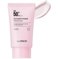 

The Saem Eco Earth Power Pink Sun Cream - Крем солнцезащитный - Крем солнцезащитный, 50 гр