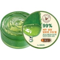 

The Saem Jeju Fresh Aloe Soothing Gel 99% - Гель с алоэ универсальный, увлажняющий, 300 мл