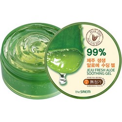 Фото The Saem Jeju Fresh Aloe Soothing Gel 99% - Гель с алоэ универсальный, увлажняющий, 300 мл