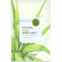 

The Saem Natural Aloe Mask Sheet - Маска тканевая с экстрактом алое вера, 21 мл