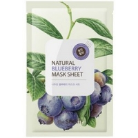 

The Saem Natural Blueberry Mask Sheet - Маска тканевая с экстрактом черники, 21 мл
