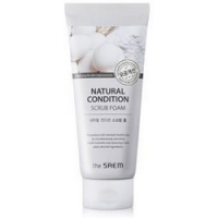 

The Saem Natural Condition Scrub Foam Deep Pore Cleansing - Пенка-скраб для лица, 150 мл