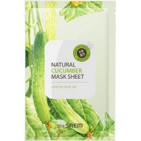 

The Saem Natural Cucumber Mask Sheet - Маска тканевая с экстрактом огурца, 21 мл