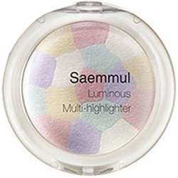 Фото The Saem Saemmul Luminous Multi Highlighter Pink White - Хайлайтер минеральный, тон 01, 8 гр