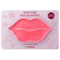 

The Saem Secret Pure Rosy Lips Gel Patch - Патчи для губ гидрогелевые, 10 гр