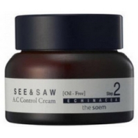 The Saem See And Saw AC Control Cream - Крем для контроля чистоты и жирности кожи, 60 мл