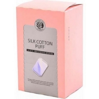 

The Saem Silk Cotton Puff - Спонжи косметические шелковые, 90 шт
