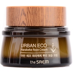 Фото The Saem Urban Eco Harakeke Root Cream - Крем с экстрактом корня новозеландского льна, 60 мл