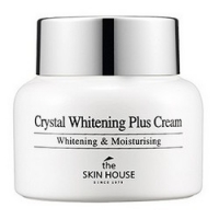 The Skin House Crystal Whitening Plus Cream - Крем осветляющий против пигментации кожи лица, 50 г sativa day face cream дневной крем для лица для жирного чувствительного типа кожи 33 50 мл