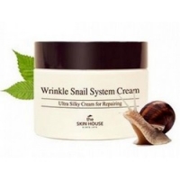 The Skin House Wrinkle Snail System Cream - Крем с экстрактом улитки, 50 мл dctr go healing system охлаждающий крем обёртывание водорослевое hi tech wonder burner 500
