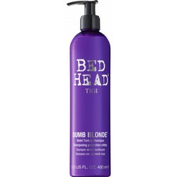 Фото Tigi Bed Head Dumb Blonde Purple Toning Shampoo - Шампунь-корректор для светлых и осветленных волос, 400 мл.