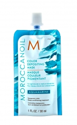 Фото Moroccanoil - Тонирующая маска для волос Color Depositing Mask тон "Aquamarine", 30 мл