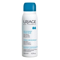 Uriage Deodorant Fraicheur - Дезодорант-спрей с квасцовым камнем, 125 мл