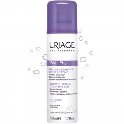 Фото Uriage Gyn-Phy Intimate Hygiene Cleansing Mist - Очищающая дымка-спрей для интимной гигиены, 50 мл