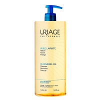 Uriage - Очищающее пенящееся масло, 1 л гипоаллергенное масло для душа ultima beauty с ароматом сочной вишни