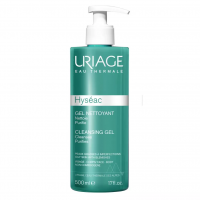 Uriage - Мягкий очищающий гель Исеак, 500 мл крем гель для контура вокруг глаз c time eye contour cream gel