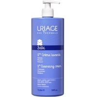 Uriage 1ers Soins Bebe Creme Lavante - Очищающий пенящийся крем для детей и новорожденных, 1 л ибупрофен суспензия для детей с ароматом апельсина 100 мг 5мл 200 г