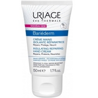 Uriage Bariederm Insulating Repairing Hand Cream - Изолирующий восстанавливающий крем для рук, 50 мл three in one cup lid brush insulating cup lid gap cleaning brush cup with bendable mouth bottle nozzle straw cup brush