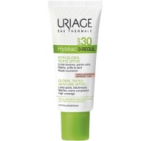 Uriage Hyseac 3-Regul Global Tinted Skin-Care SPF30 - Универсальный тональный уход, 40 мл урьяж исеак 3 regul крем универсальный уход 40мл