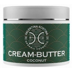 Фото Valentina Kostina Organic Cosmetic Cream Butter Coconut - Крем-баттер для тела кокосовый, 200 мл.
