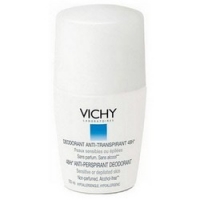 Vichy - Дезодорант шариковый 48ч, для чувствительной кожи, 50 мл cliven 8841 шариковый дезодорант dry 50