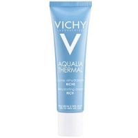 Vichy Aqualia Thermal - Насыщенный крем для сухой и очень сухой кожи, 30 мл крем для глаз vichy aqualia thermal baume eveil regard 15 мл