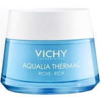 Vichy Aqualia Thermal - Насыщенный крем для сухой и очень сухой кожи, 50 мл крем для глаз vichy aqualia thermal baume eveil regard 15 мл