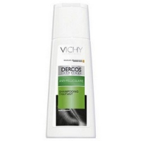 Vichy Dercos -  Шампунь против перхоти для сухой кожи головы, 200 мл vichy дезодорант аэрозоль 48ч против избыточного потоотделения