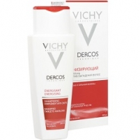 Фото Vichy Dercos - Шампунь тонизирующий с Аминексилом, против выпадения волос, 200 мл