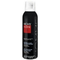 Vichy Homme - Пена для бритья против раздражения кожи, 200 мл natura siberica frozen limonnik nanai пена для ванн энергия и тонус кожи