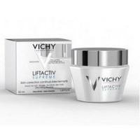 Vichy Liftactiv Supreme - Крем против морщин и для упругости для нормальной и комбинированной кожи, 50 мл spa treatment увлажняющая маска для упругой прозрачной кожи has face mask 125