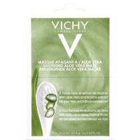 Vichy Masque - Маска-саше восстанавливающая с алоэ вера, 2х6 мл - фото 1