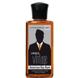 Фото Vines Vintage American Bay Rum - Тоник для волос с маслом лаврового листа, 200 мл