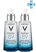 Vichy Mineral 89 - Гель-сыворотка ежедневный для лица, 2х50 мл