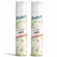 Фото Batiste Dry Shampoo Bare - Сухой шампунь для волос Bare с цветочным ароматом, 2х200 мл