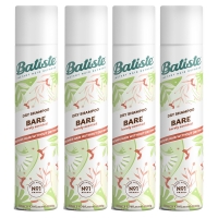 Batiste Dry Shampoo Bare - Сухой шампунь, 4х200 мл